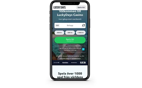 Lucky Days Casino Canada Mobile